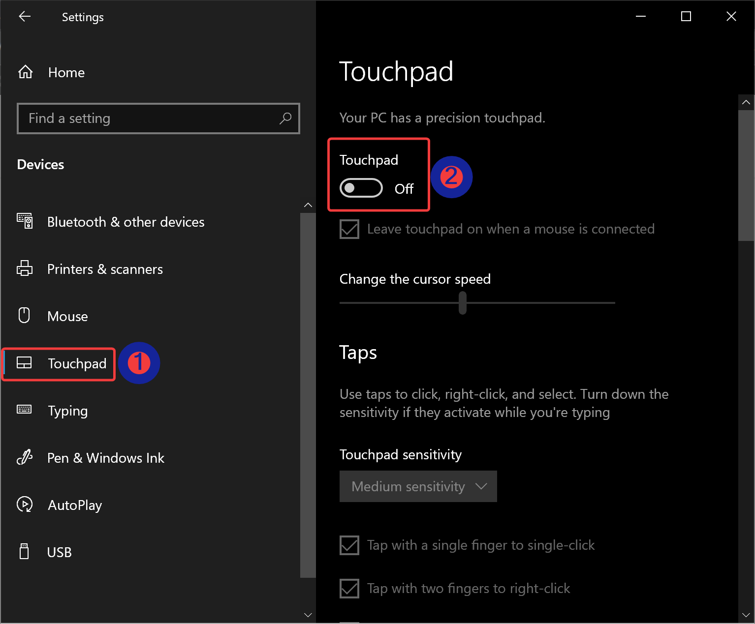 How to Customize Precision Touchpad Settings on Windows 10? Gear Up
