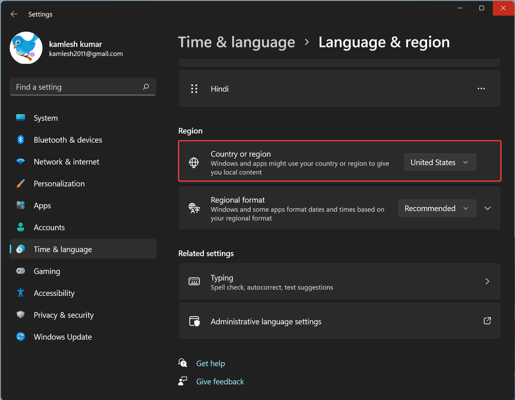 How to Change Country or Region in Windows 11? Gear Up Windows