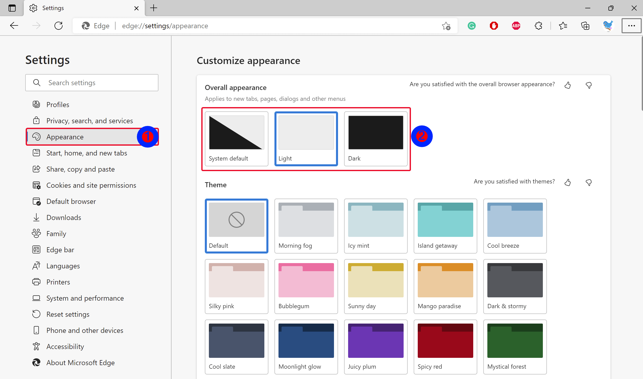 How to Enable or Disable Dark Mode in Microsoft Edge on Windows 11 or