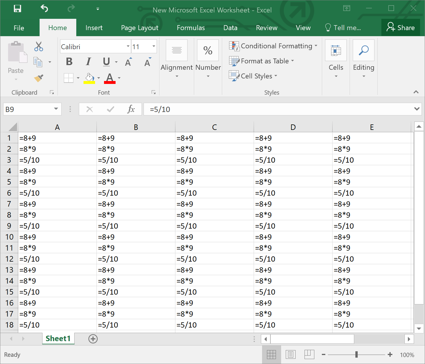 How to Show Formula instead of Value in Excel Cells? Gear Up Windows