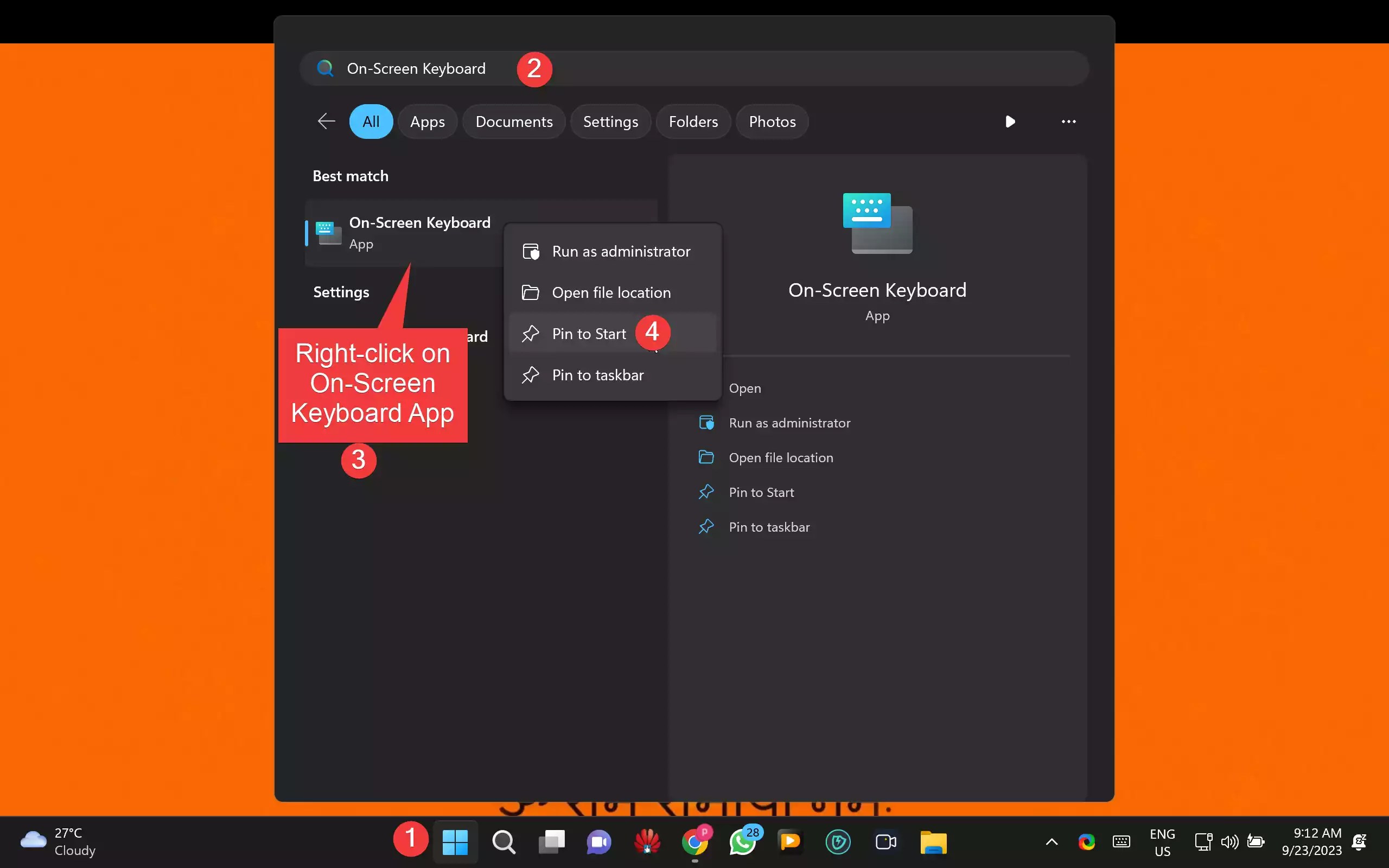 How to Open OnScreen Keyboard in Windows 11? Gear Up Windows