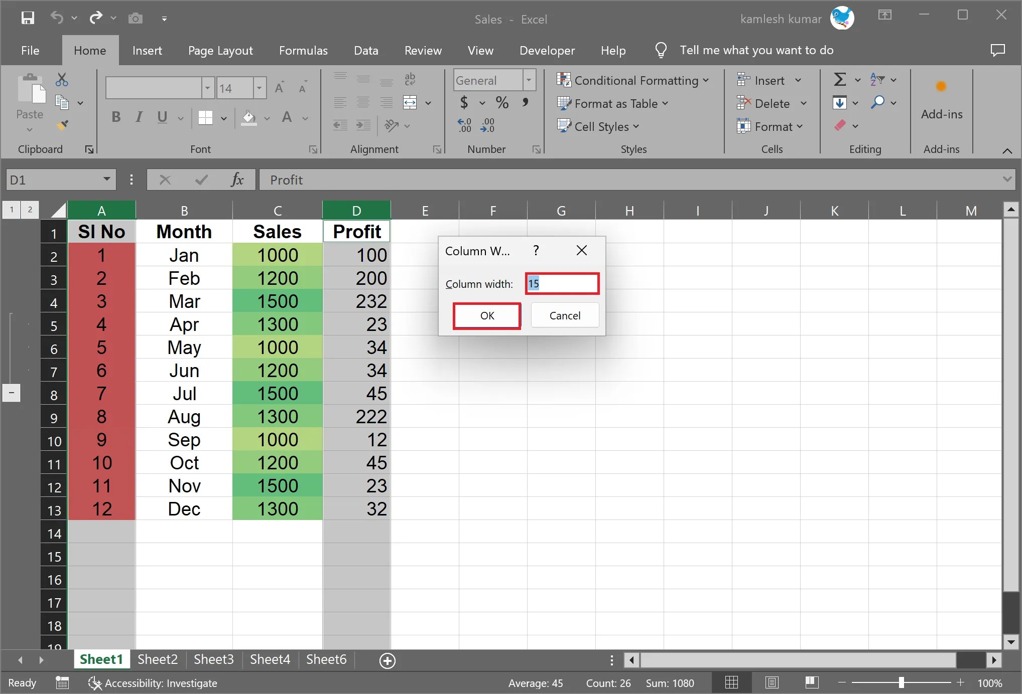 How to Lock Column Width and Row Height in Microsoft Excel? Gear Up