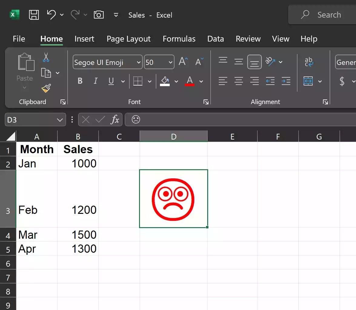 How to Insert Emojis in Excel? Gear Up Windows