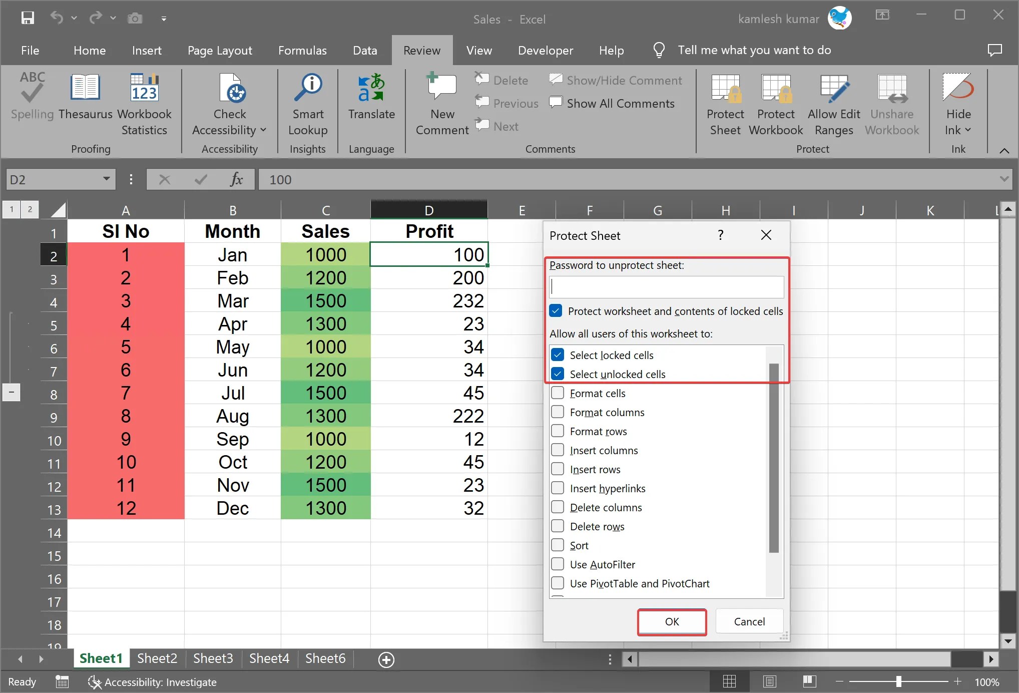 How to Lock Column Width and Row Height in Microsoft Excel? Gear Up
