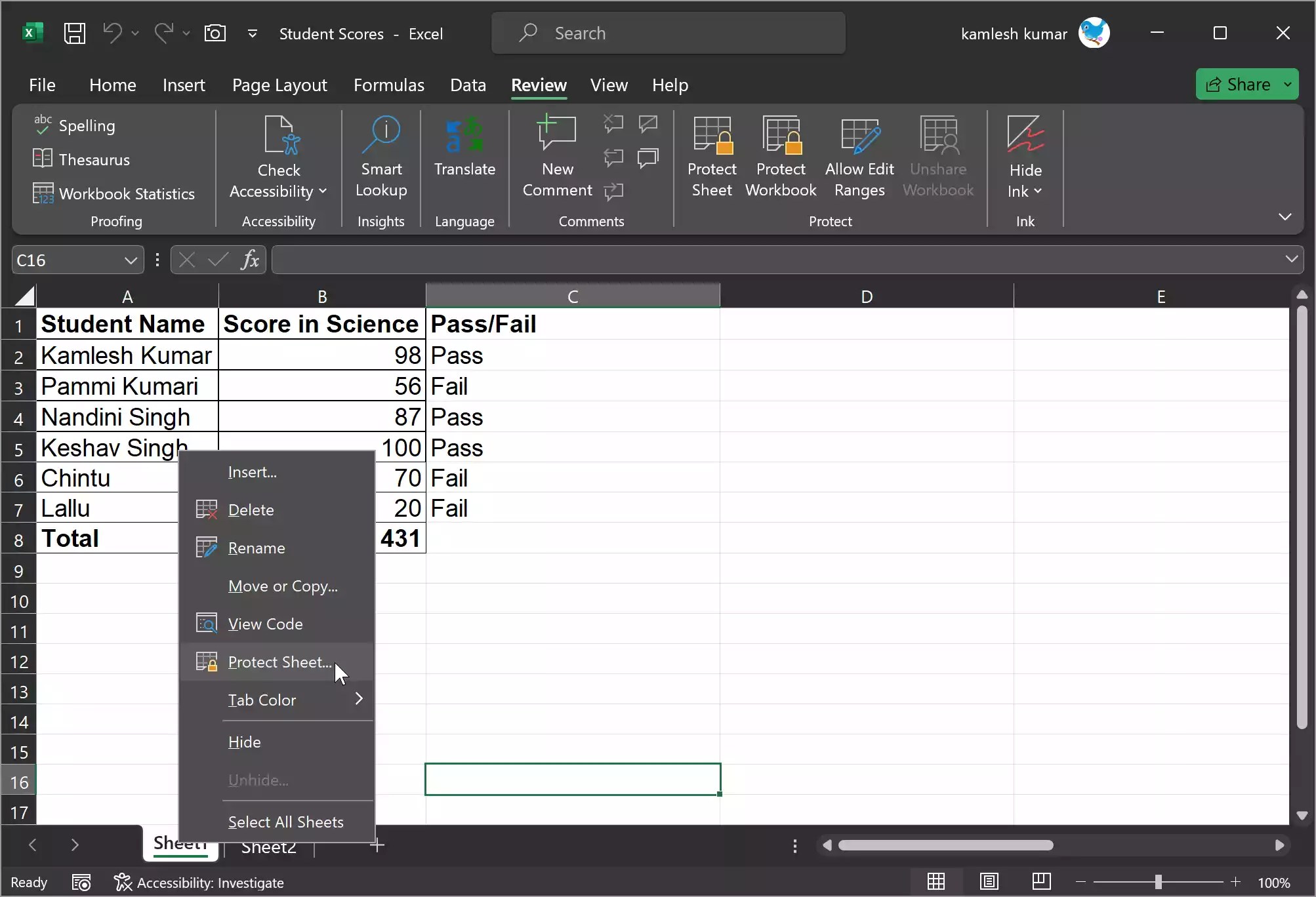 How to Password Protect Excel Sheet? Gear Up Windows