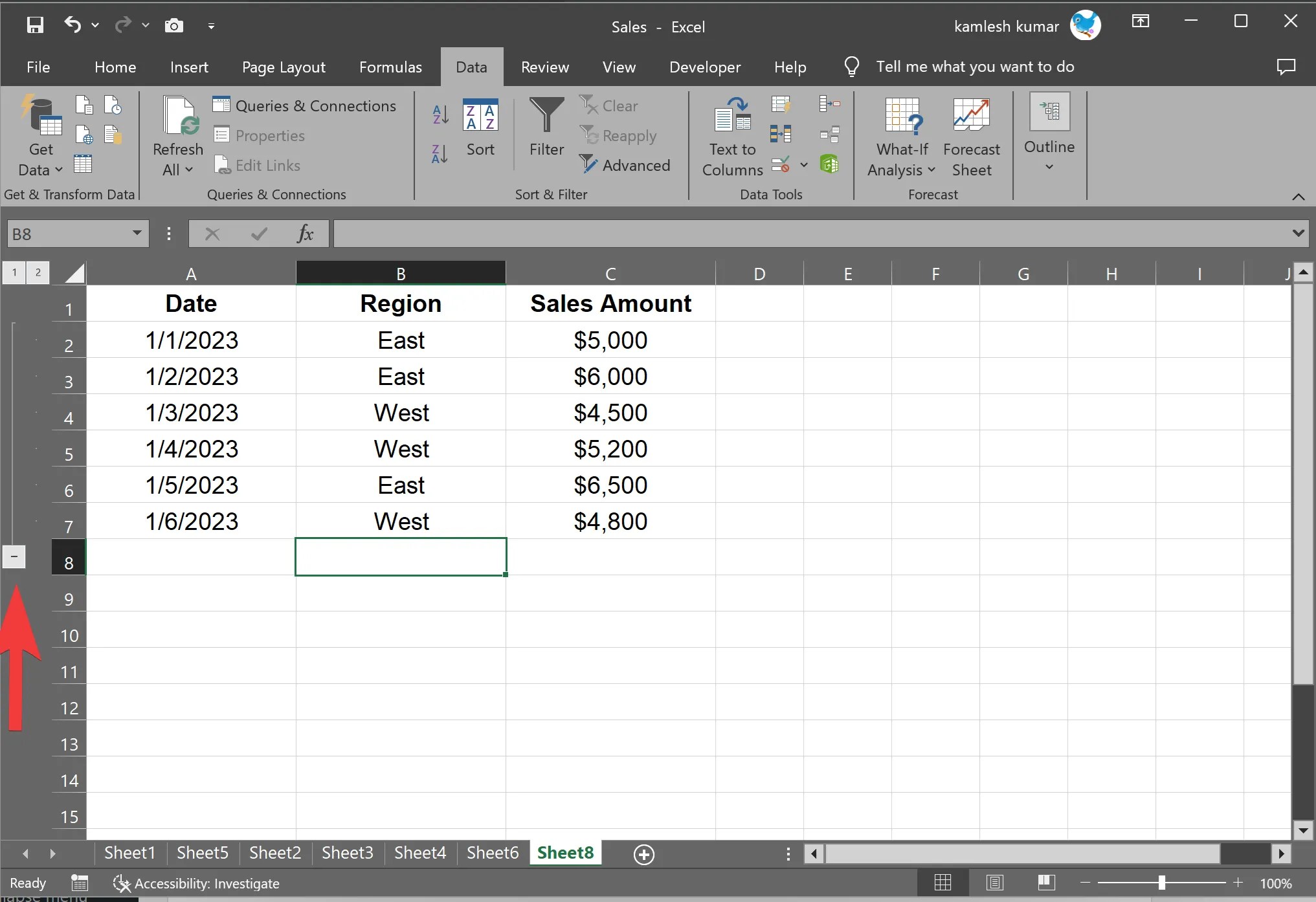 How to Group and Collapse Rows in Microsoft Excel? Gear Up Windows