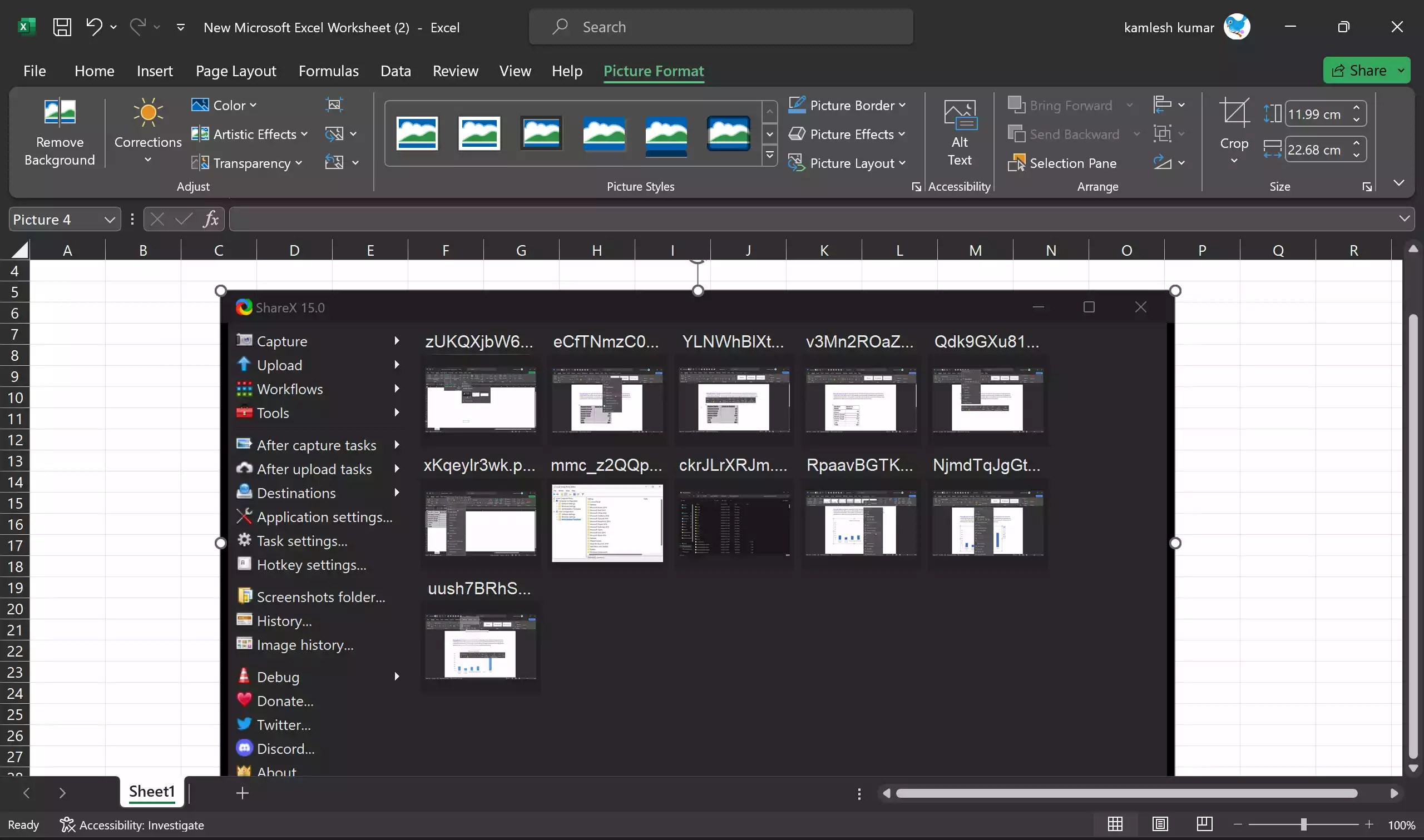 How to Capture Screenshots With Excel? Gear Up Windows