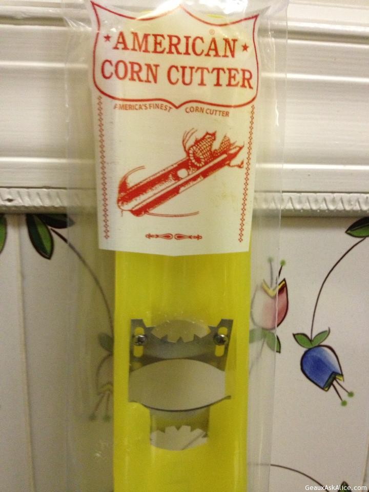 American Corn Cutter! Great Time Saver! Geaux Ask Alice!