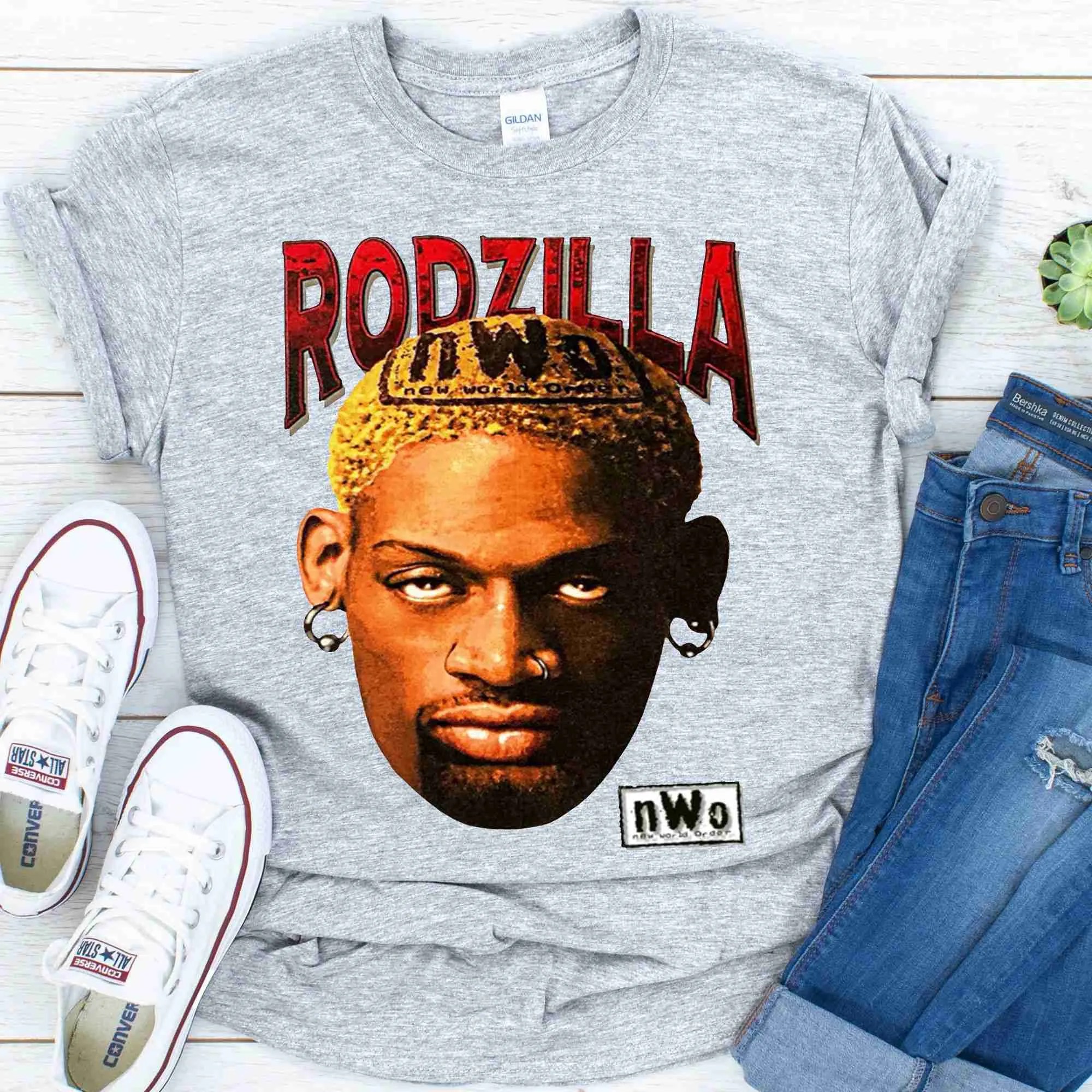 dennis rodman nwo rodzilla shirt Gebli