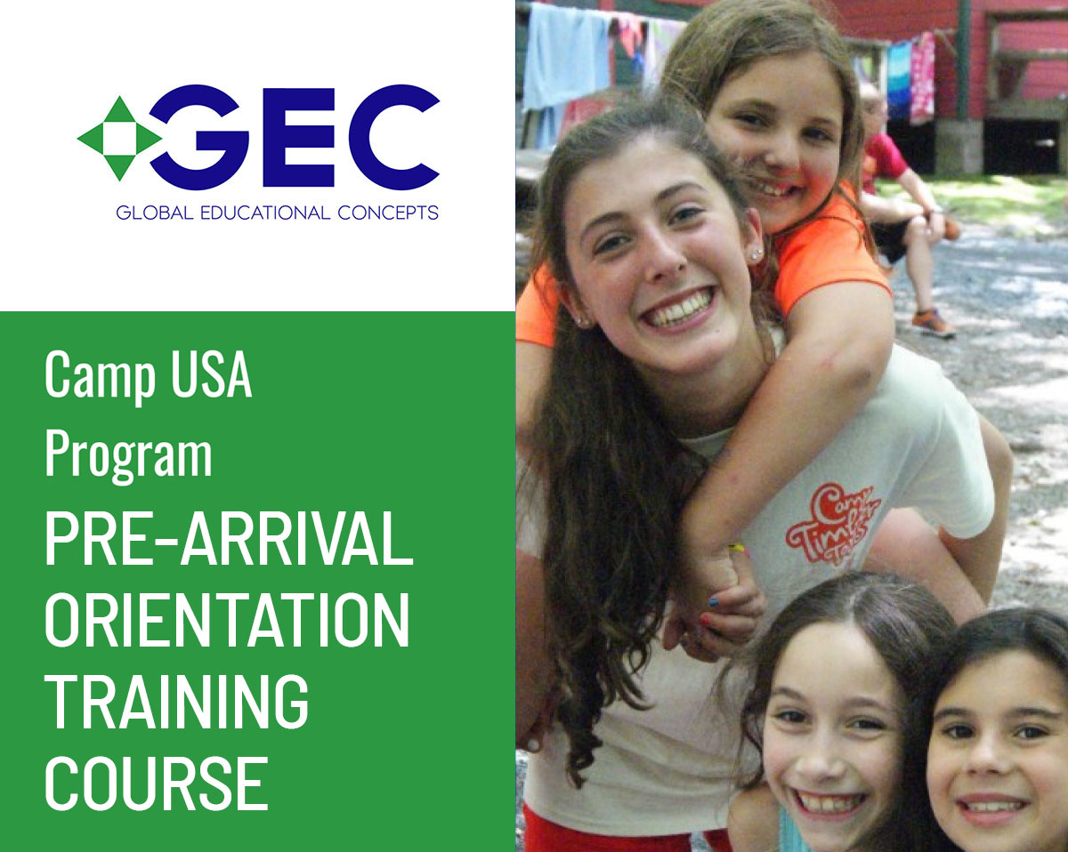 Camp USA Prearrival Orientation Training Course GEC
