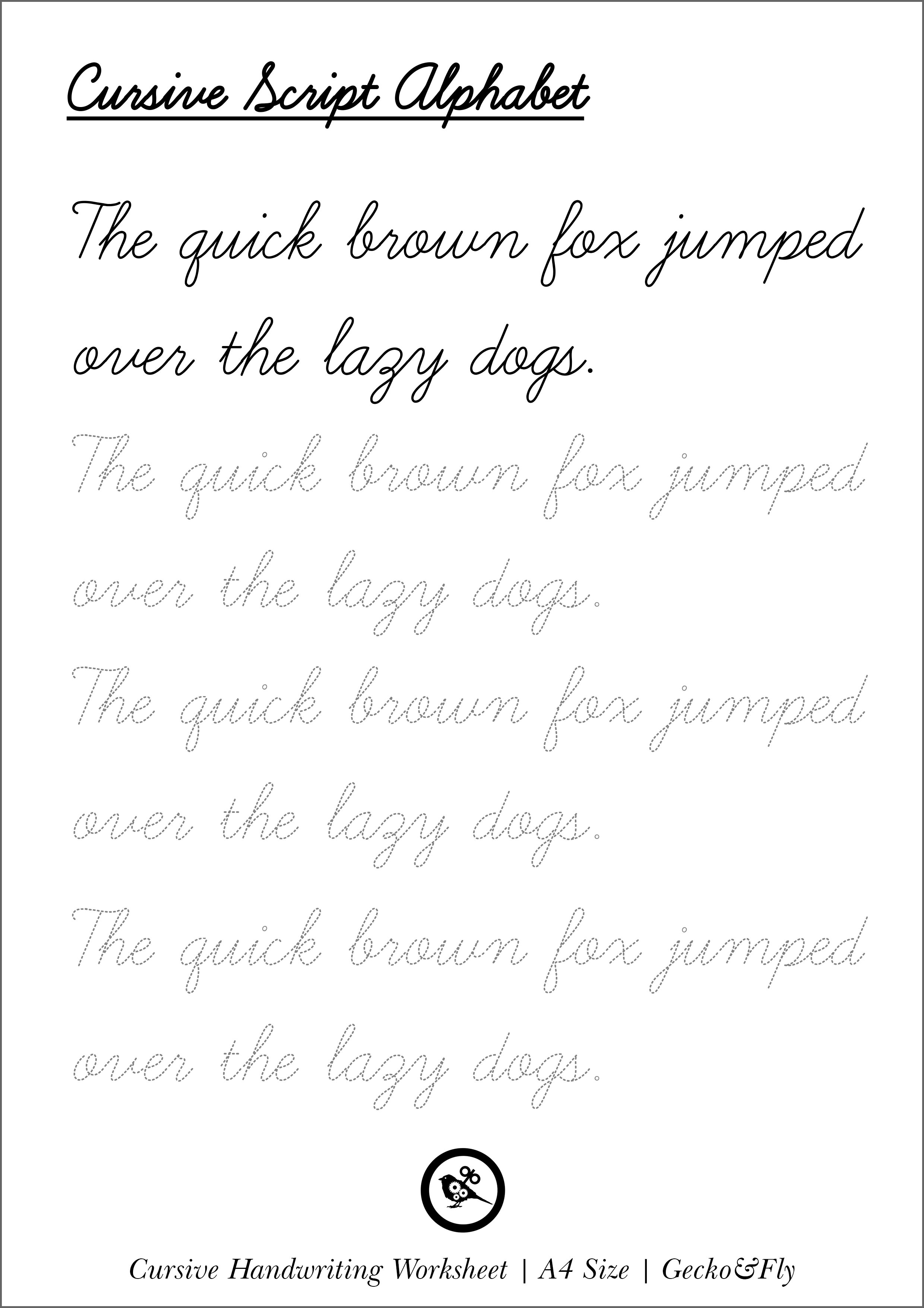Cursive Practice Sheets For Adults Printable Novocom Top
