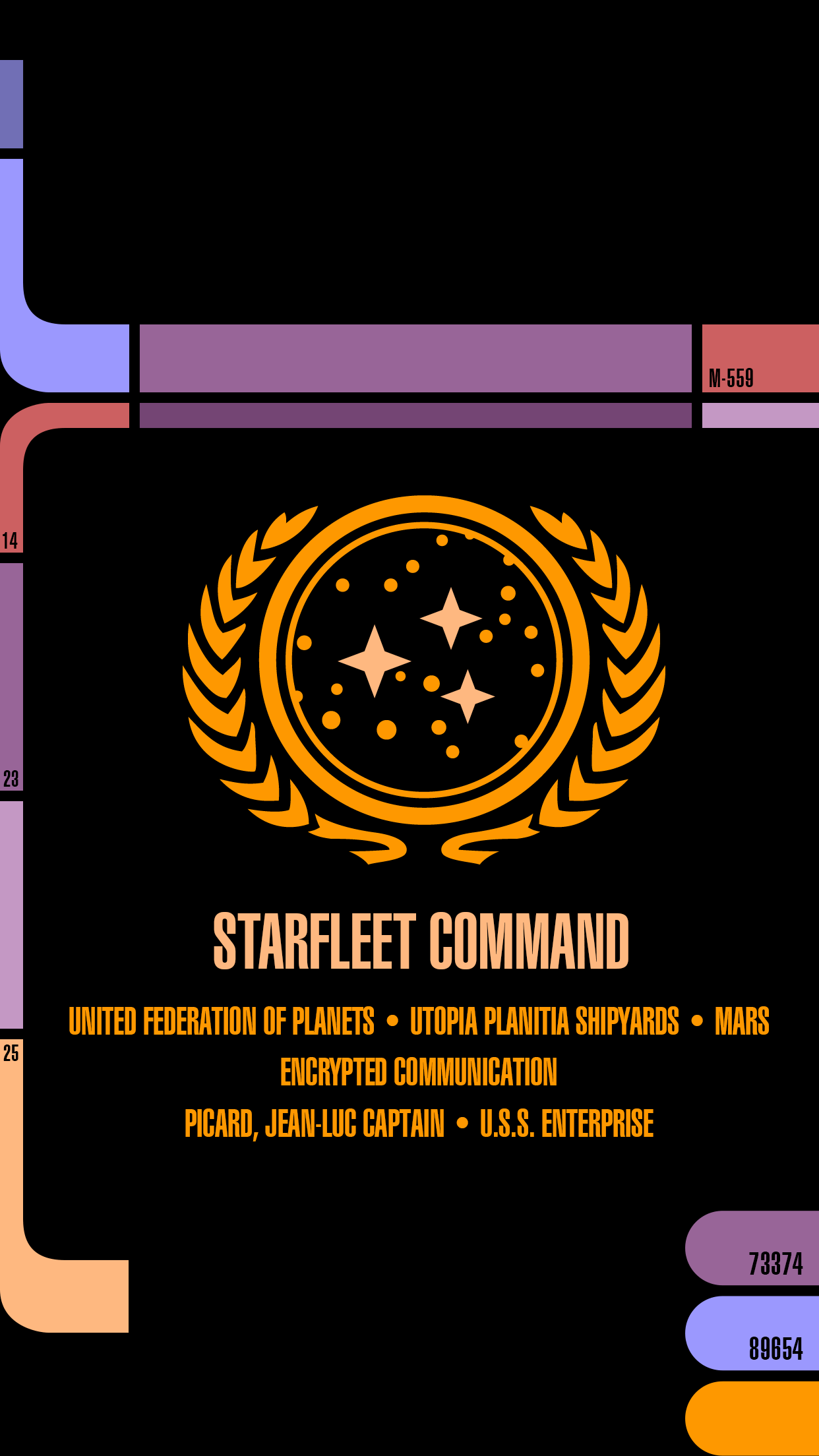 TNG LCARS Wallpaper For iPhone 6 and 6 Plus Your daily