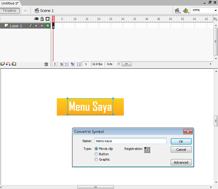 Pada Macromedia Flash 8 Kondisi Default Ukuran Stage Adalah