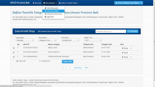 CodeIgniterBootstrap Tutorial Contoh Aplikasi Daftar