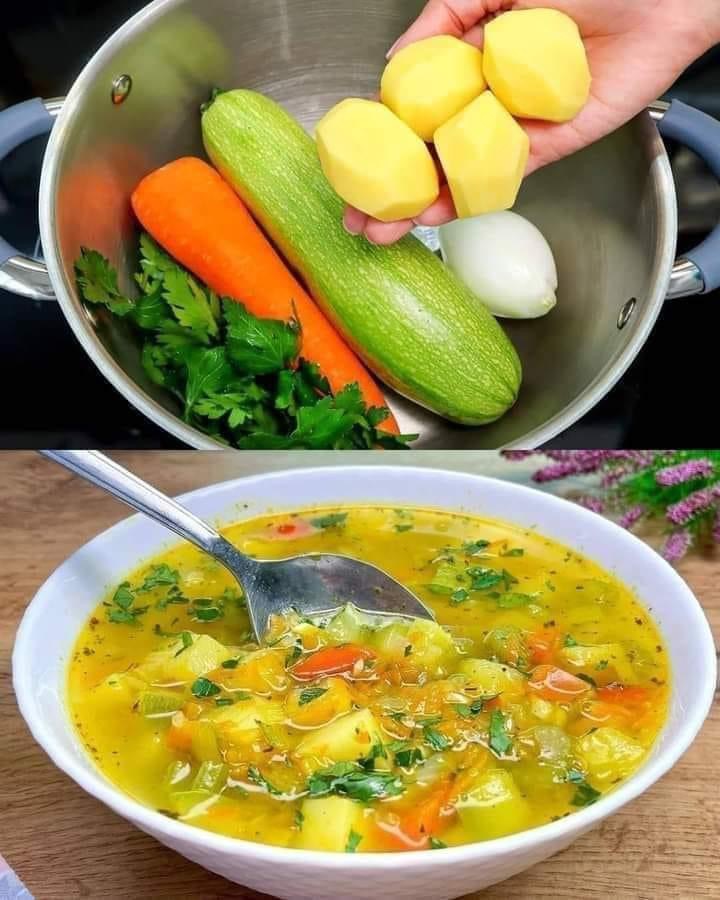 vegetable soup OLD GRANDMA'S RECIPES