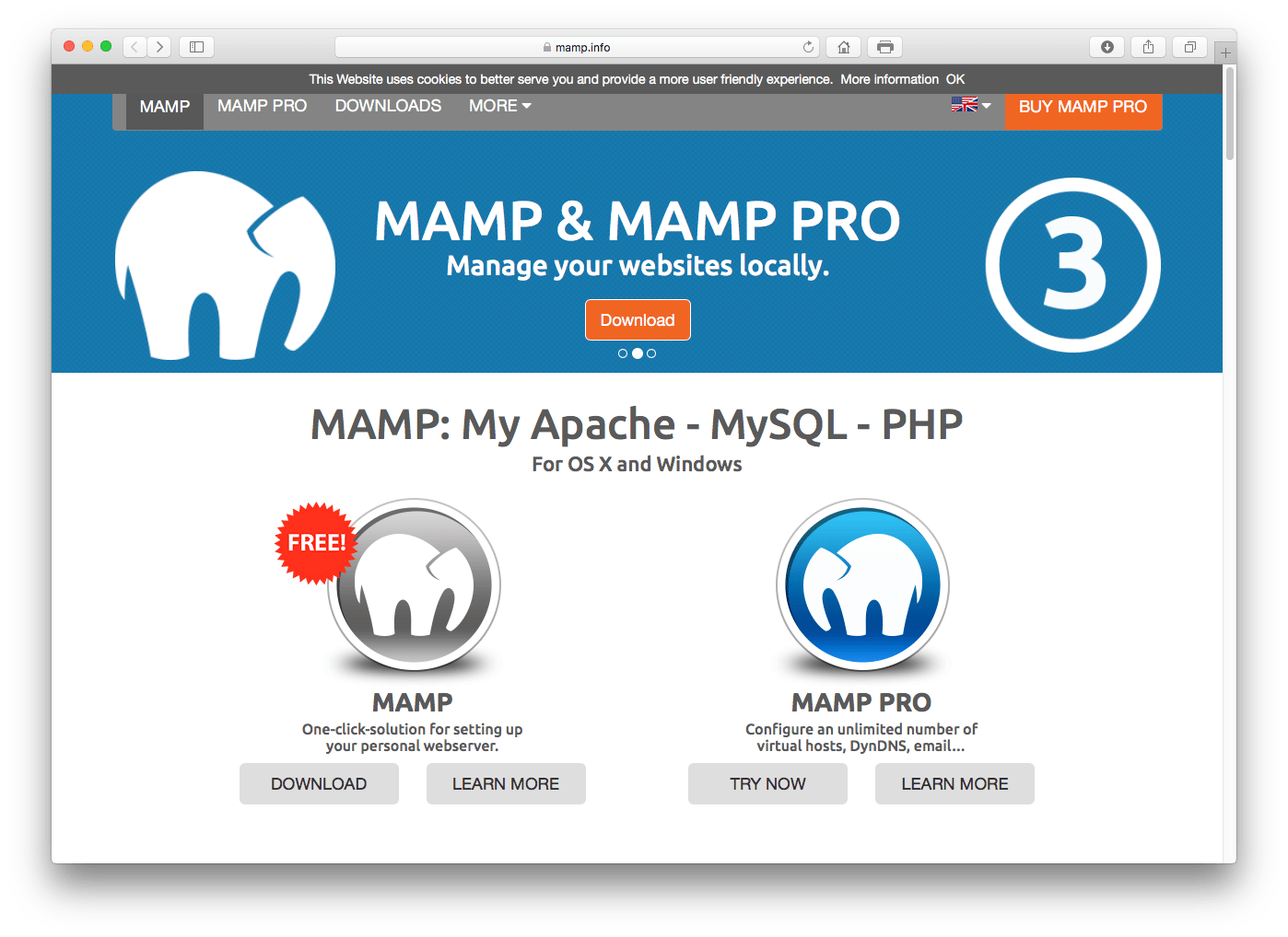 MAMPの使い方まとめ1