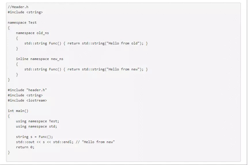 Using namespace std что это и как используется в Visual C++ (2019)