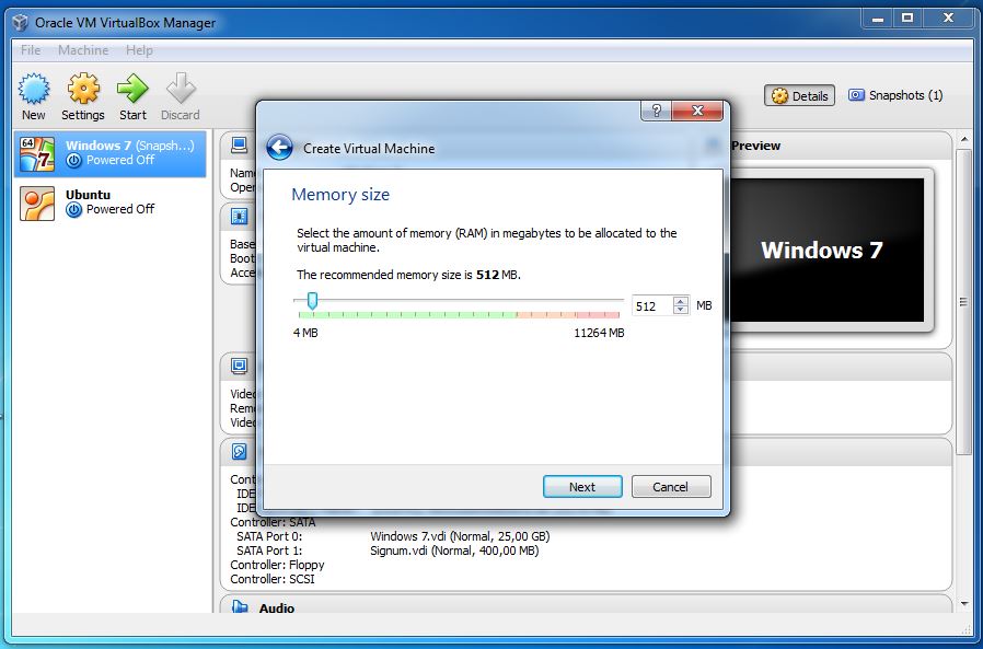 Install Ubuntu Oracle VirtualBox