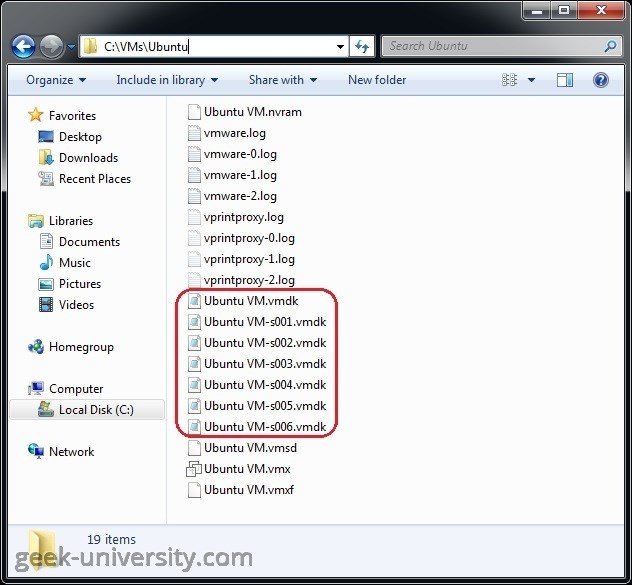 What is a virtual disk? VMware Player