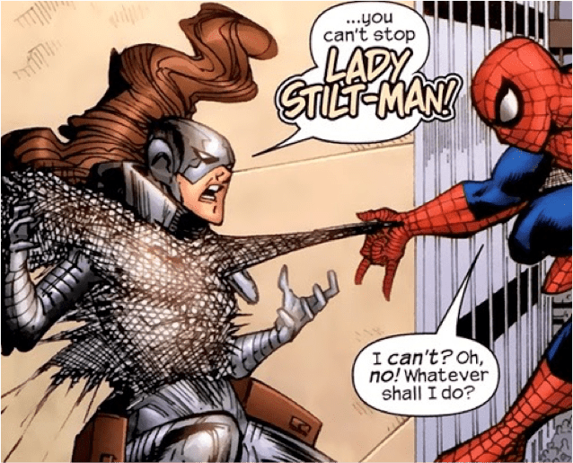 to the DList Lady StiltMan Geekade