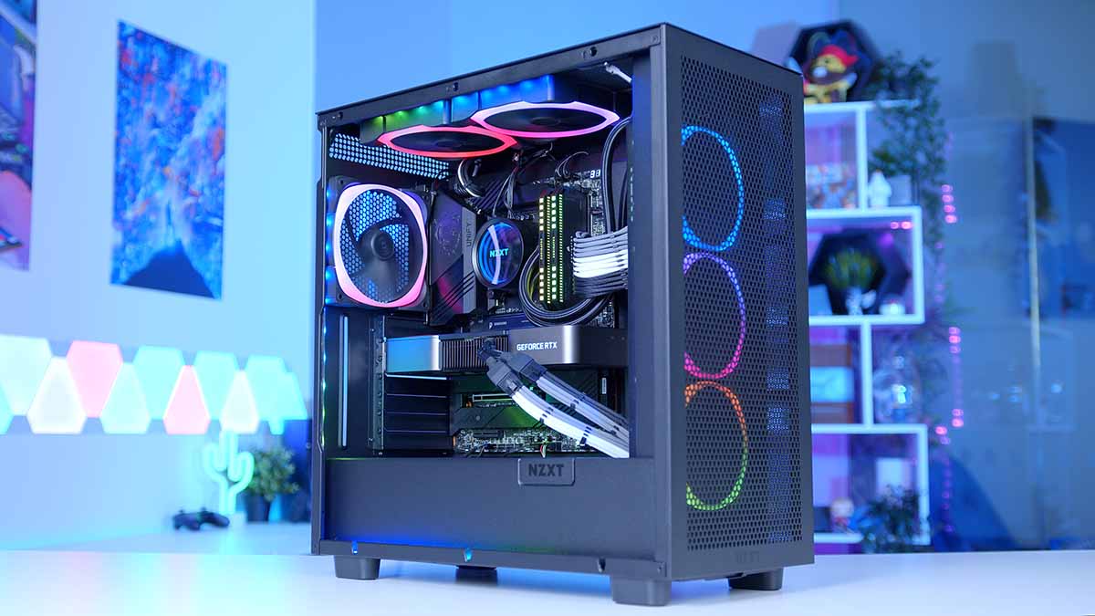 NZXT H7 Flow Gaming PC Build 2022 RTX 3080Ti & i7 12700K GeekaWhat