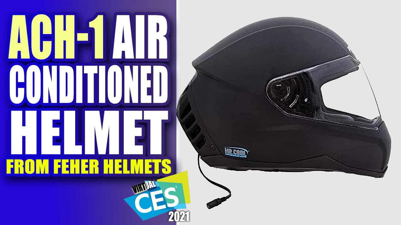 Feher ACH1 is an Air Conditioned Motorcycle Helmet Geekazine