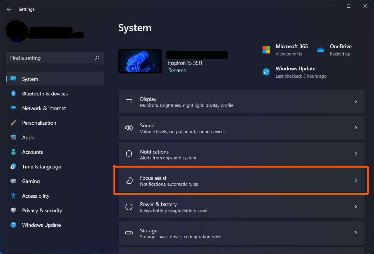 How to use Focus Assist on Windows 11