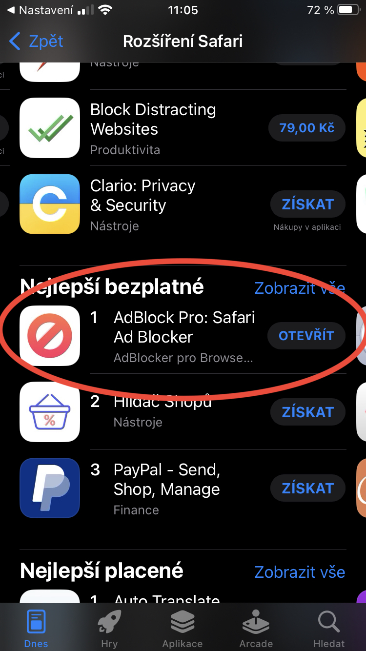 AdBlock pro iPhone Jak blokovat reklamu v iPhonu Geekblog.cz
