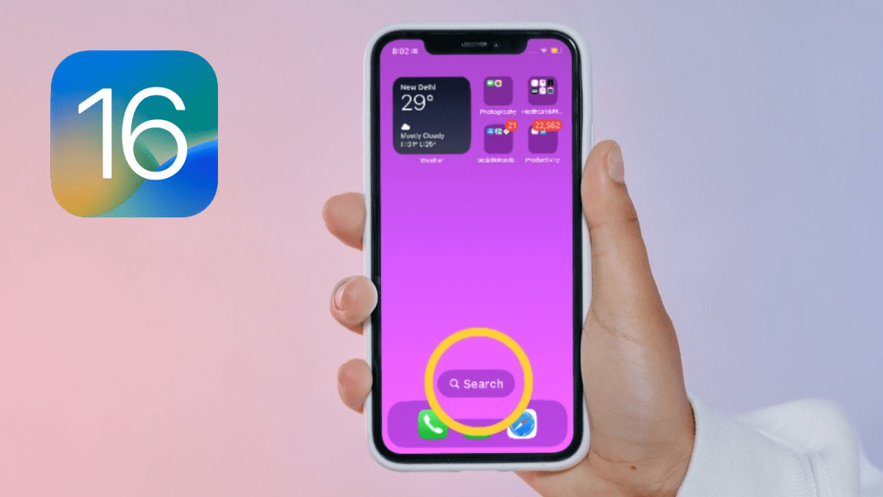 How to Show or Remove Spotlight Search From iPhone Home Screen in iOS