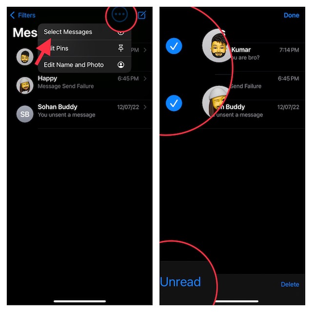 How to Mark Messages As Unread on iPhone in iOS 17 GeekChamp