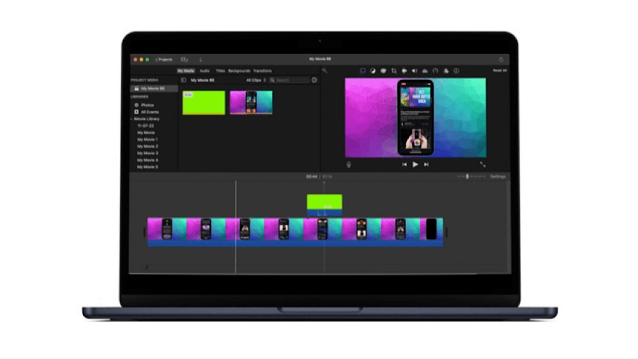 How to Create Green Screen Effect in iMovie on Mac in macOS 14 Sonoma