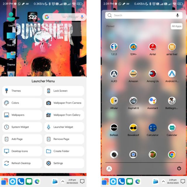 Best Windows 11 Launchers for Android GeekChamp