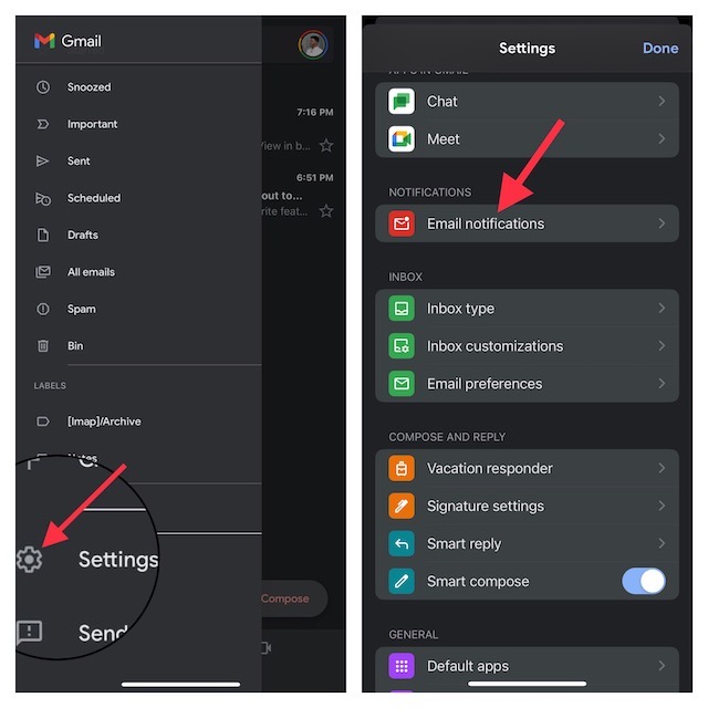 How to Customize Gmail Notification Sound on iPhone in iOS 17 GeekChamp