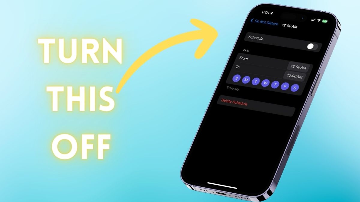 How to Fix Do Not Disturb Turning On Automatically on iPhone in iOS 17