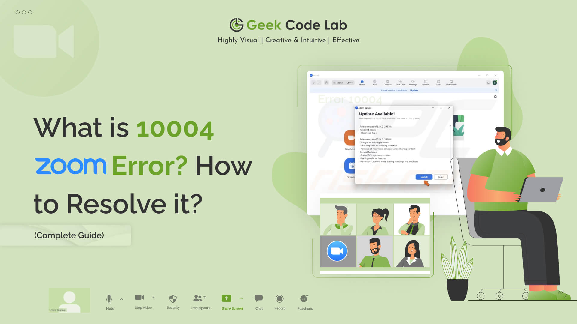 What is Zoom Error Code 10004? How to Fix It? [Resolve]