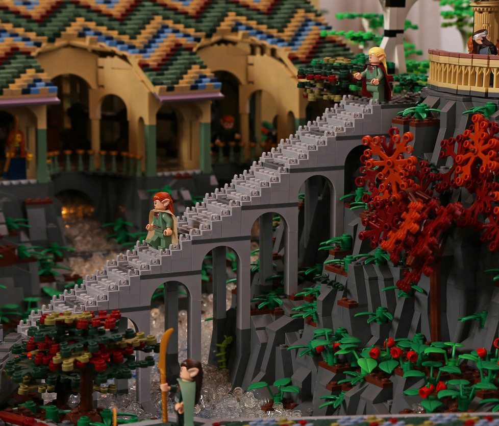 A 200,000 piece LEGO recreation of Rivendell that will blow your mind Geek Culture