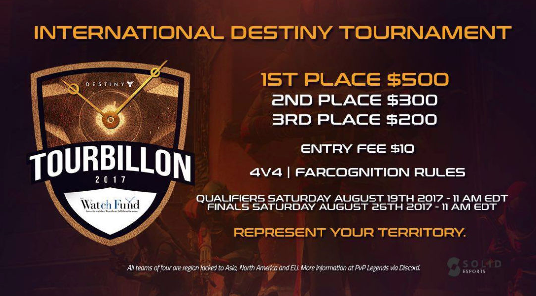 Destiny Tournament 2023 The Watchfund Hosts World's Biggest International Destiny Pvp Tournament | Geek Culture