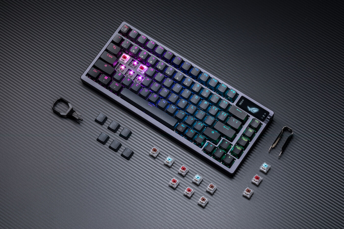 ASUS Debuts First 75 Form Factor ROG Azoth Keyboard Geek Culture