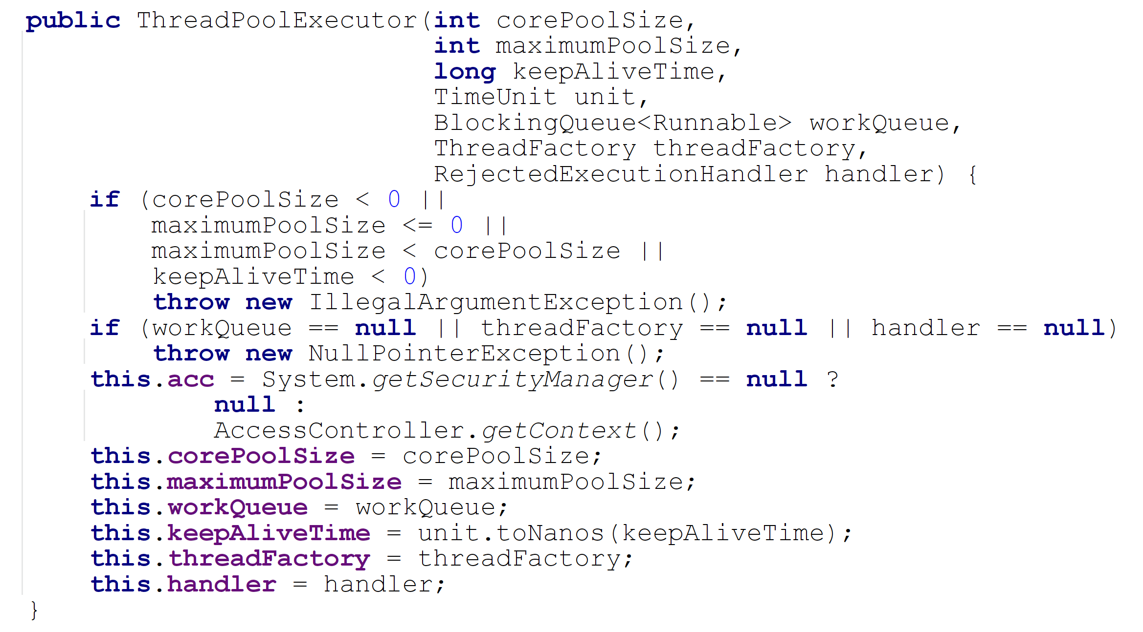 ThreadPoolExecutor 深入解析 Executors中的线程池 《Java 笔记》 极客文档