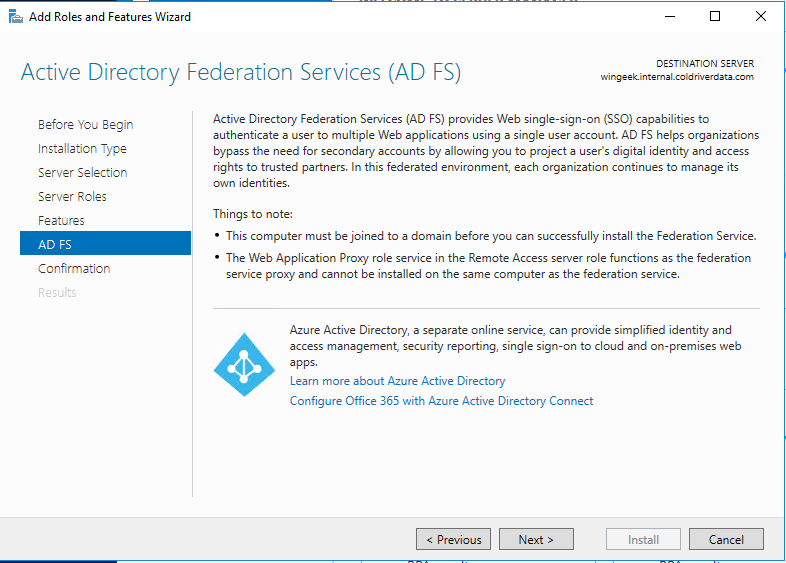 Configuring Active Directory Federation Services Trend Micro