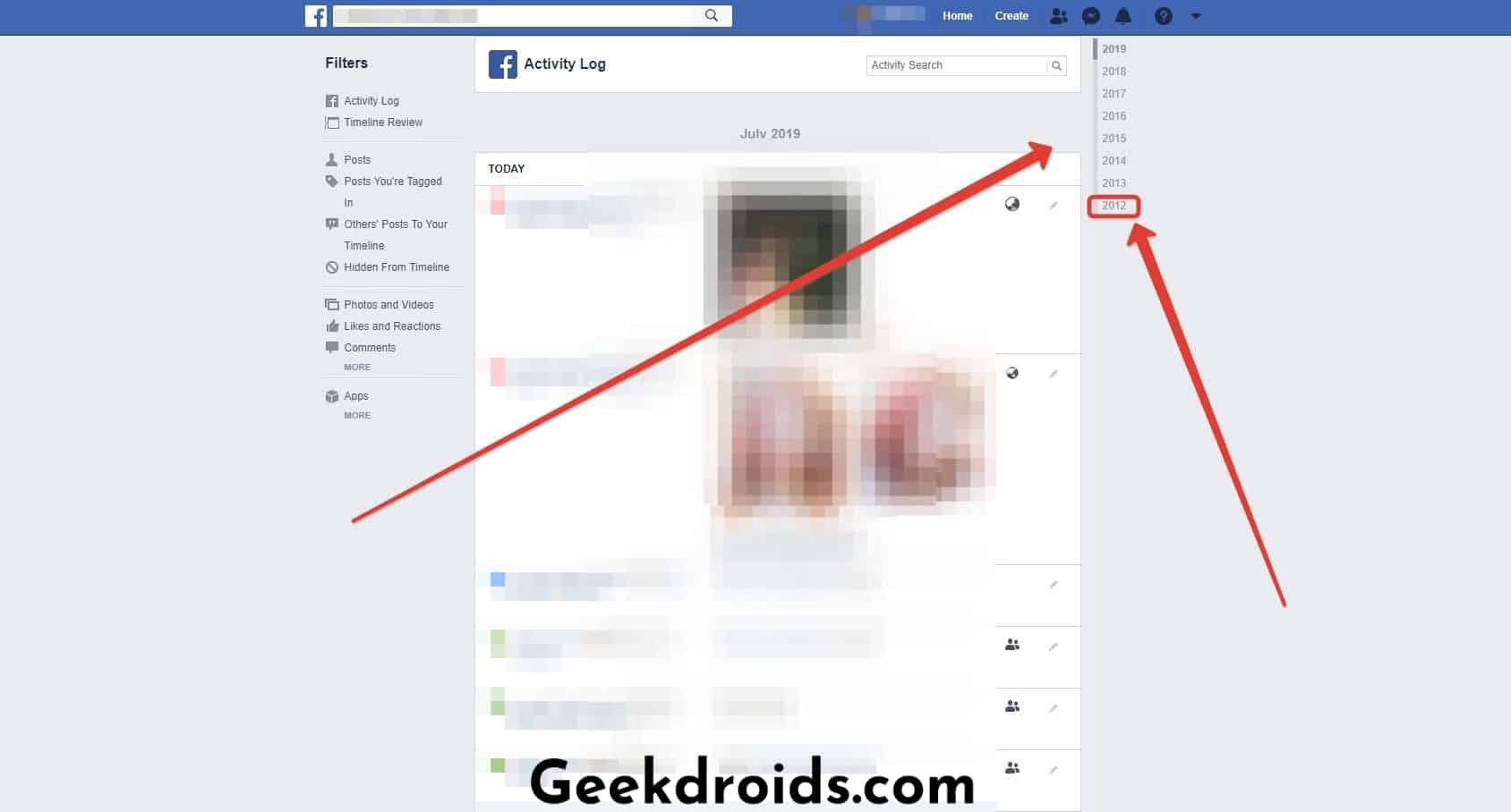 How to find out when you joined Facebook? GeekDroids