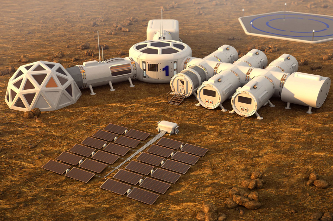What Would a Million Person Mars Colony Look Like?