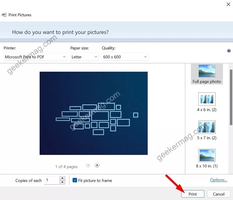 How To Combine Multiple Pictures Into One Pdf In Windows 11 itechguides