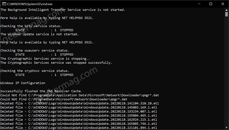 Re-registering windows update dlls Tech Support Forum