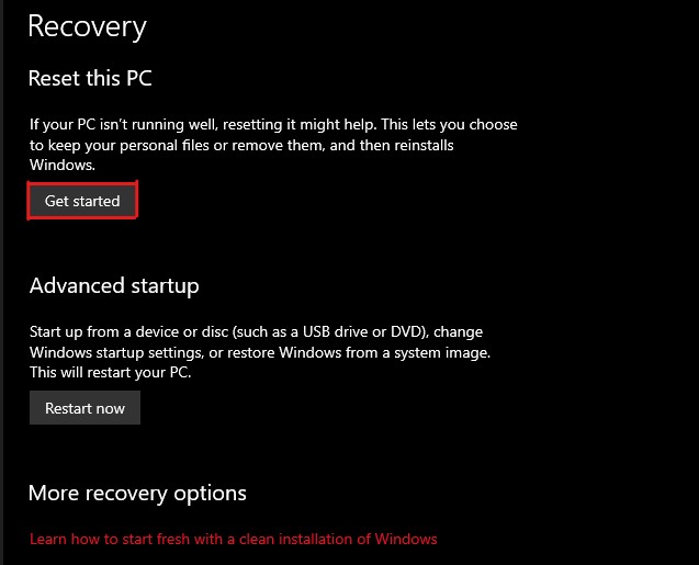 Cómo solucionar el código de error "0xC1900101" y volver a la