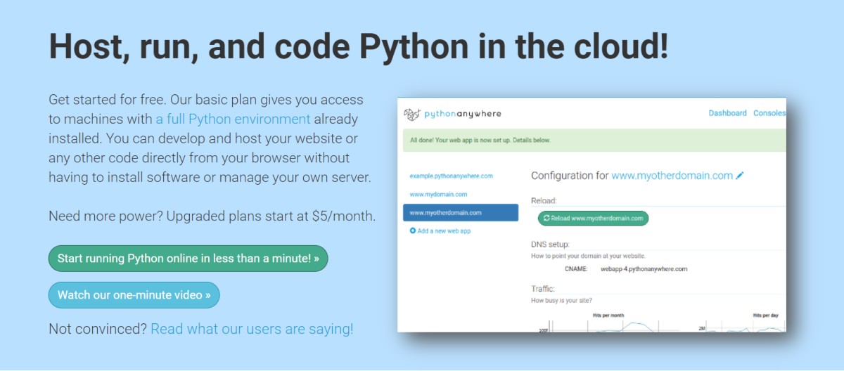 10 Best Hosting Platforms for Python Application