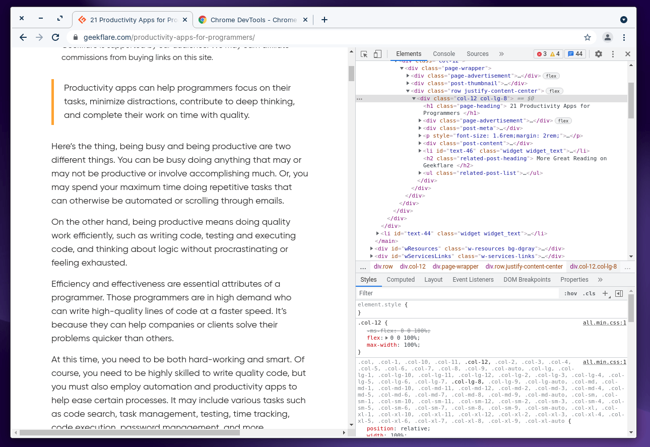 How to Use the Google Chrome Color Picker? Geekflare
