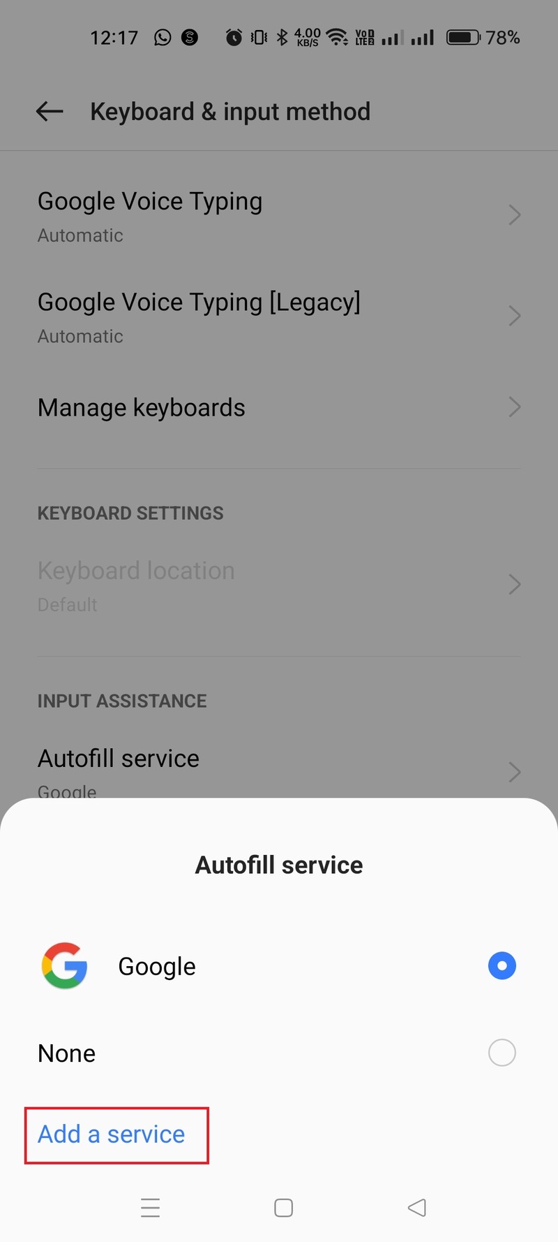 How To Enable And Disable Autofill Password On Android geekflare
