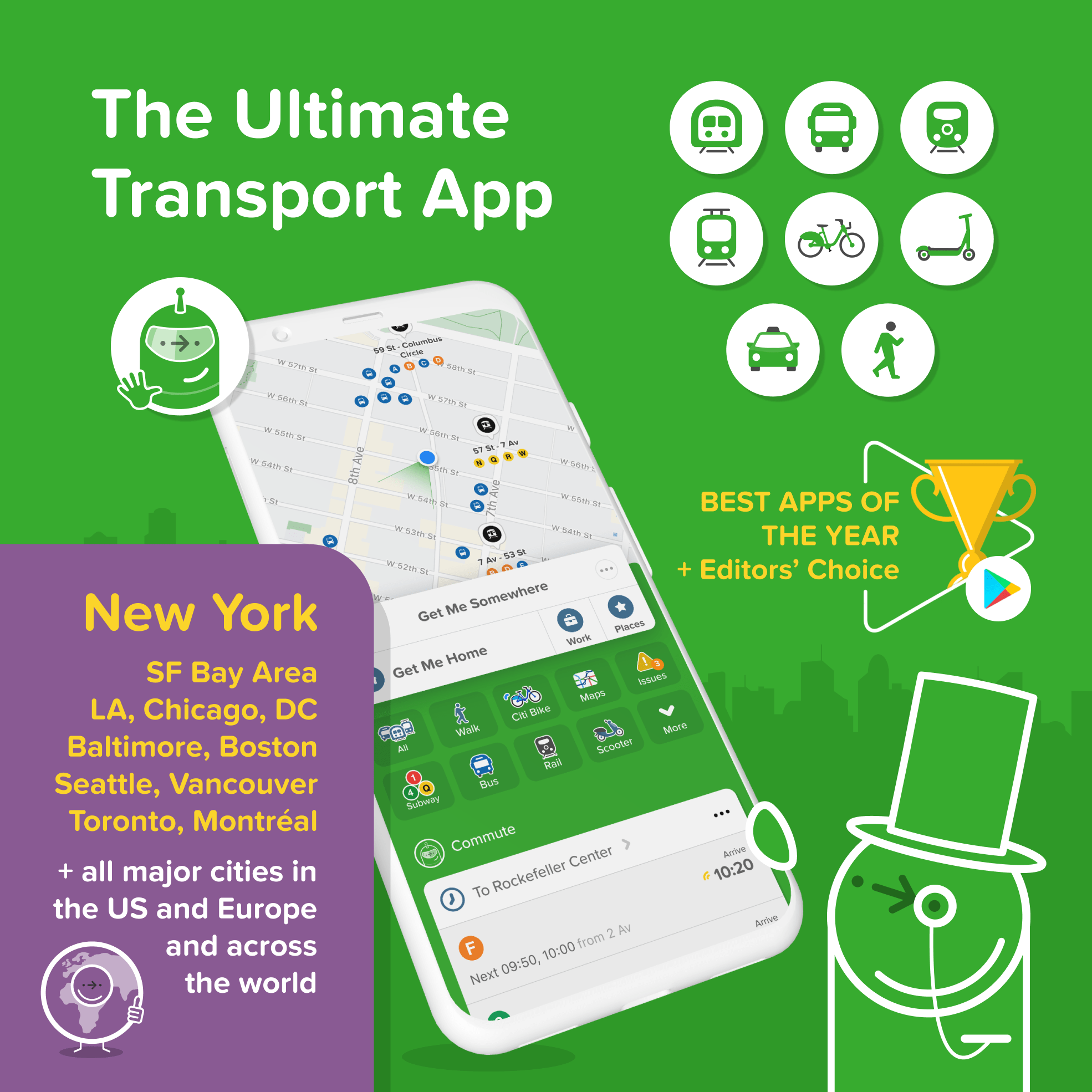 7 Transit Apps to Know How to Get From A to B Geekflare